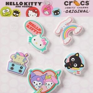 Hello Kitty Crocs Jibbitz Charms 5 pack